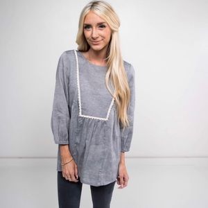 4/$25 Stevie Hender Sanford Cottagecore Top M